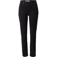 Levi's für Damen. 18883-0321 Gerade High-Waisted Jeans 724 schwarz (31/30), Lässig, Baumwolle, Denim