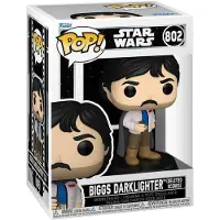 Funko POP! FK86451 - Star Wars POP! Vinyl Wackelkopf-Figur Biggs Darklighter (Deleted Scenes) 9 cm -