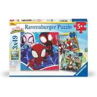 Ravensburger - Puzzle Spidey's Adventures 3x49p