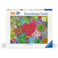 Ravensburger Puzzle Sukulentní ráj 500 dílků