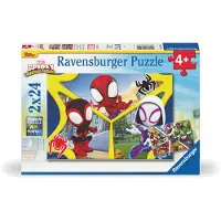 Ravensburger Spidey and His Amazing Friends Puzzles 2x24 Teile