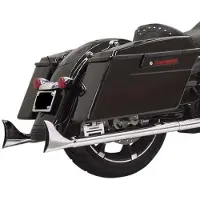 Bassani Xhaust Slip On 33´´ True Dual Harley Davidson Fishtail Ref:1f27e33 Nicht Homologierter Slip-on-schalldämpfer