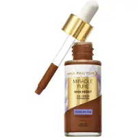 Max Factor Miracle Pure Skin Revival Serum-Foundation 30 ml (Verschiedene Farbtöne) - 100-110 Very Deep