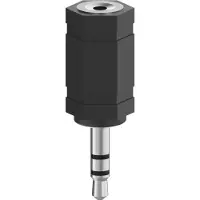 Hama Adapter Audio 2,5 auf 3,5 Buchse auf Stecker Stereo