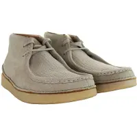Clarks Oakland Mid Mens Beige Stiefel