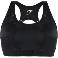Gymshark High Support Womens Black Sports BH