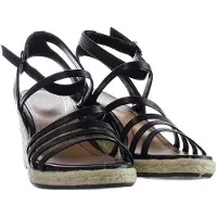 Vionic Ayda Black Womens Wedges