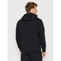 Nike Herren Fleece-Kapuzenpullover-Trainingsanzug in Schwarz