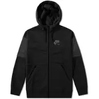 Nike Air Herren Fleece-Trainingsanzug Komplett-Set in Schwarz