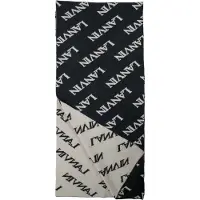 Lanvin Schal Schwarz