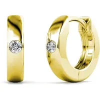 MYC Paris Ringe Ohrringe - Gold und Kristall