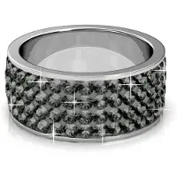 MYC Paris Walzenring - Silber und Grau