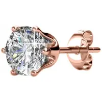 MYC Paris Geburtsstein April Ohrringe - Rose Gold und Kristall