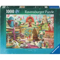 Ravensburger Puzzle 12001195 - Sweet Street - 1000 Teile Puzzle für Erwachsene und Kinder ab 14 Jahren