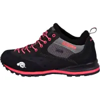 Guggen Mountain Damen Wandern Trekkingschuhe Schwarz