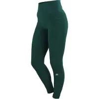 Guggen Mountain Damenleggings Seamless Damen Leggings Tights Dunkelgrün