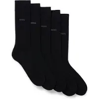 BOSS Mittelhohe Socken aus Baumwoll-Mix im Fünferpack Grösse 43-46