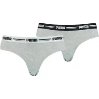 Puma Brasilslip "WOMEN BRAZILIAN 2P PACK", Breiter elastischer Logobund