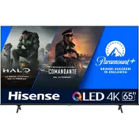 Hisense 65 '' E7Q | Hi-QLED Smart TV 4K 60 Hz, 165,1 cm (65"), 3840 x 2160 Pixel, QLED, Smart-TV, WLAN, Schwarz