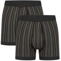 Schiesser Boxershort Herren 172695 Classic Daywear Black (2er Set)-L