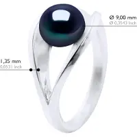 ATELIERS SAINT GERMAIN Ring echte Süßwasser-Zuchtperle Bonton 8-9 mm