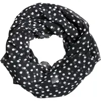 Dolce&Gabbana Punkte-Seiden-Schal