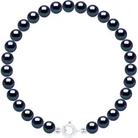 ATELIERS SAINT GERMAIN Armband aus echten Süßwasser-Zuchtperlen rund 5-6 mm
