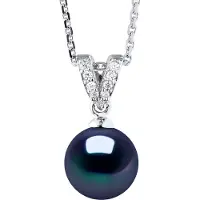 ATELIERS SAINT GERMAIN Halskette Prestige Schmuck - Echte Süßwasser-Zuchtperle rund 9-10 mm