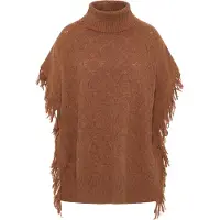 IZIA Poncho en tricot gaya