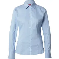HUGO Slim-Fit Bluse aus bügelleichtem Baumwoll-Mix mit Twill-Struktur Grösse 40