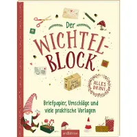 Ars Edition Aktivitätsblock für die Wichteltür mit Baustellenzubehör und Rätselseiten