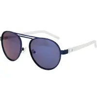 Champion Herren Sonnenbrille Cu5153 55C04 Weiß Marineblau