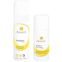 Aesthetico Sparset Sensitive Eye Cream + Juvenation Serum 45 ml Kombipackung