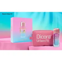 Dicora Urban Fit L.A. - Eau de Toilette - 150ml mit Kosmetiktasche für Sie