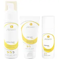 Aesthetico 3er Sparset Active Foam + Vital Care Phytocare 300 ml Kombipackung