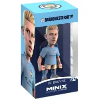 Minix , De Bruyne von Manchester City PVC-Figur 12 cm, Weiß / Blau