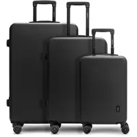 Redolz Essentials 09 Trolley-Set 3-teilig Black 2 schwarz 56cm