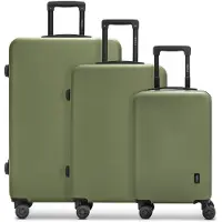 Redolz Essentials 09 Trolley-Set 3-teilig Olive olivgrün 56cm