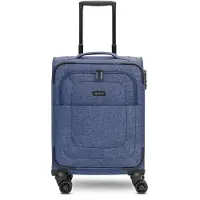 Redolz Essentials 12 Trolley 4 Wheels Blue dunkelblau 55cm