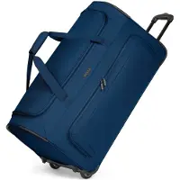 Redolz Reisetasche Trolley Duffle Essentials Wheeled Duffle Navy dunkelblau 71cm