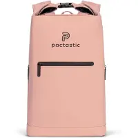 Pactastic Tagesrucksack Rucksack mit Laptopfach Urban Collection Rolltop Backpack 50 cm 27L Rose rosa
