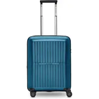 Pactastic Collection 01 Cabin Trolley Turquoise - Metallic petrol 55cm