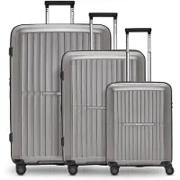 Pactastic Collection 01 Trolley-Set S / M / L Grey - Coffee Metallic taupe 55cm