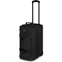 Redolz Reisetasche Trolley Duffle Essentials Wheeled Duffle Exp. Black schwarz 55cm
