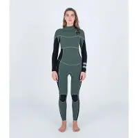 Hurley Plus 4/3 Mm Neoprenanzug Mit Langem Arm Und Reißverschluss Am Brustkorb Für Damen