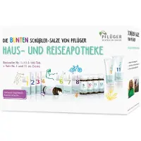 Pflüger Biochemie Haus/Reiseapotheke 1-12 Tabletten+1+11 Creme 1 St Kombipackung