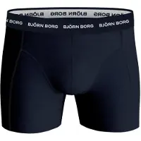 Björn Borg Boxershort Cotton Stretch Boxer 2 Multipack 3 Herren Blue (3er-Pack)-S