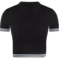 SMILODOX T-Shirt Miriel in Schwarz | Gr.: XS