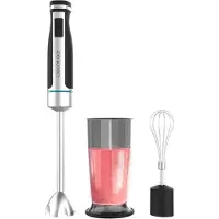 Cecotec PowerGear 1500 XL Cream, Pürierstab, 1500 W, Schwarz, Edelstahl