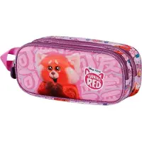 KARACTERMANIA Disney Rot Yaay 3D Doppelfedermäppchen, Rosa